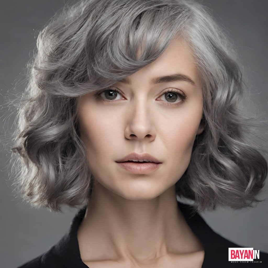 Gri Saç Kimlere Yakışır