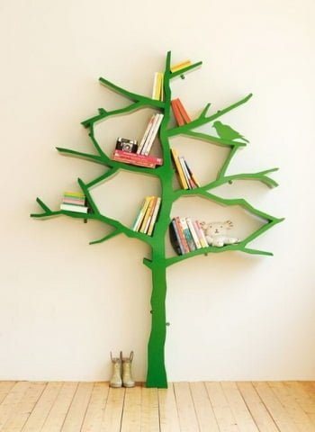 Ağaç Şeklinde Kitaplık Modelleri
