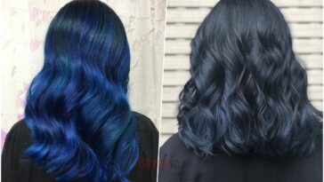 Blue Black Hair Color