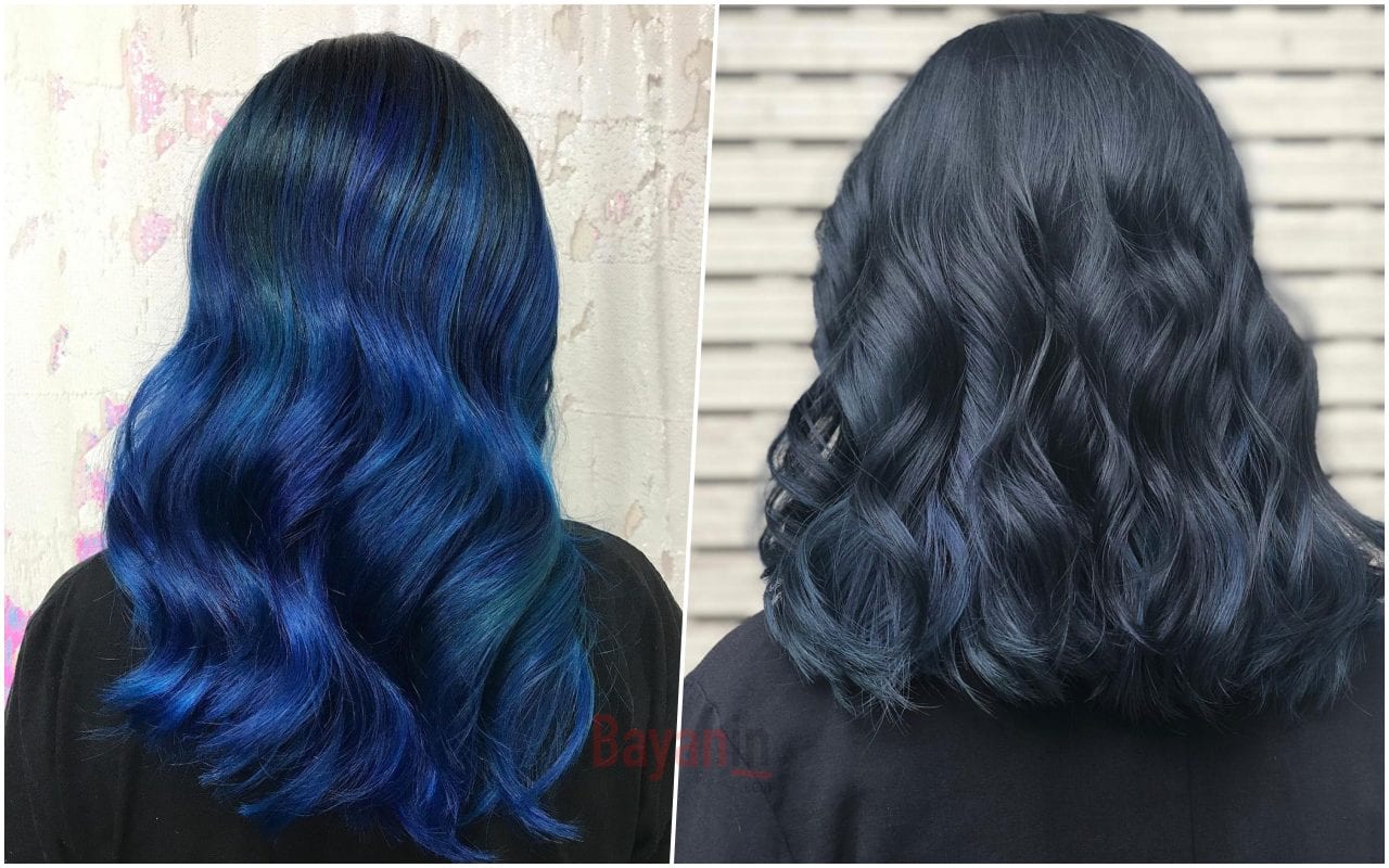 Blue Black Hair Color