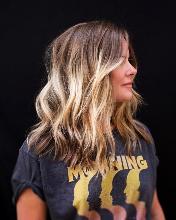 Bebek Sarısı Saç Rengi Ombre Röfle ve Tüm Detaylar Saç