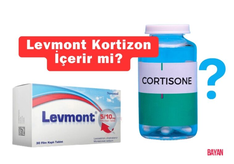 Levmont Kortizon İçerir mi